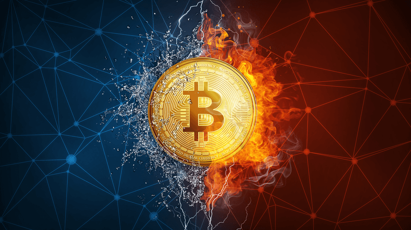 Volatilität extrem: Bitcoin Kurs steigt und stürzt wenig später stark ab
