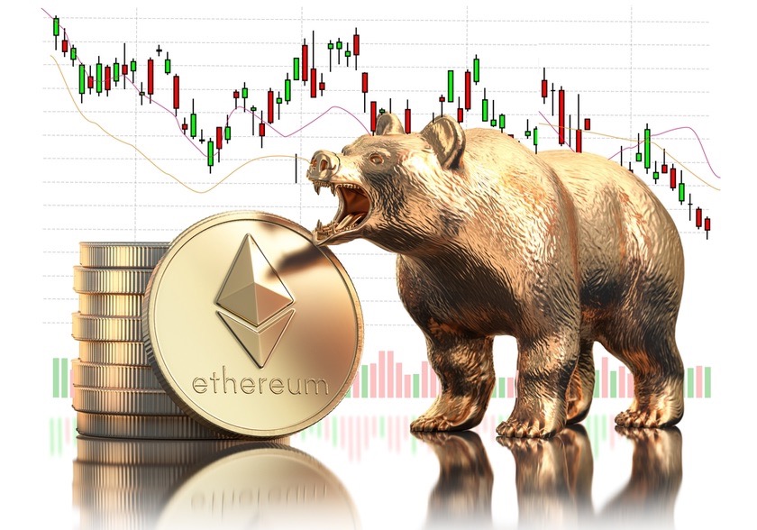 Ethereum verliert an Boden – Angebot an Krypto-Börsen steigt