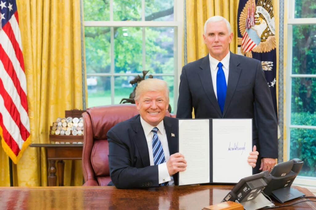 Trump nimmt jetzt Krypto für Wahlkampfspenden