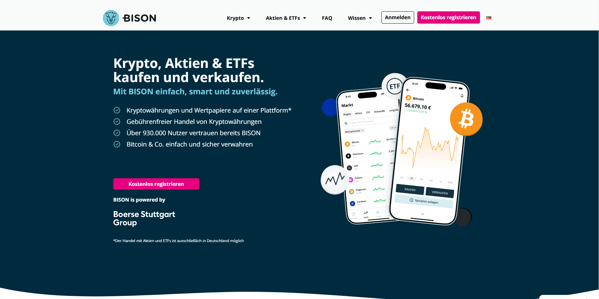 Bison Homepage