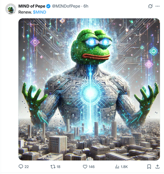 Mind Of Pepe recueille 7 millions de dollars pour le trading de pièces MEME soutenu par l'IA