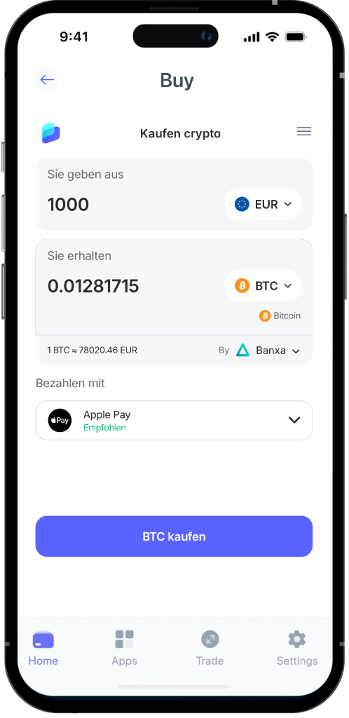 Schritt 3: Bitcoin kaufen