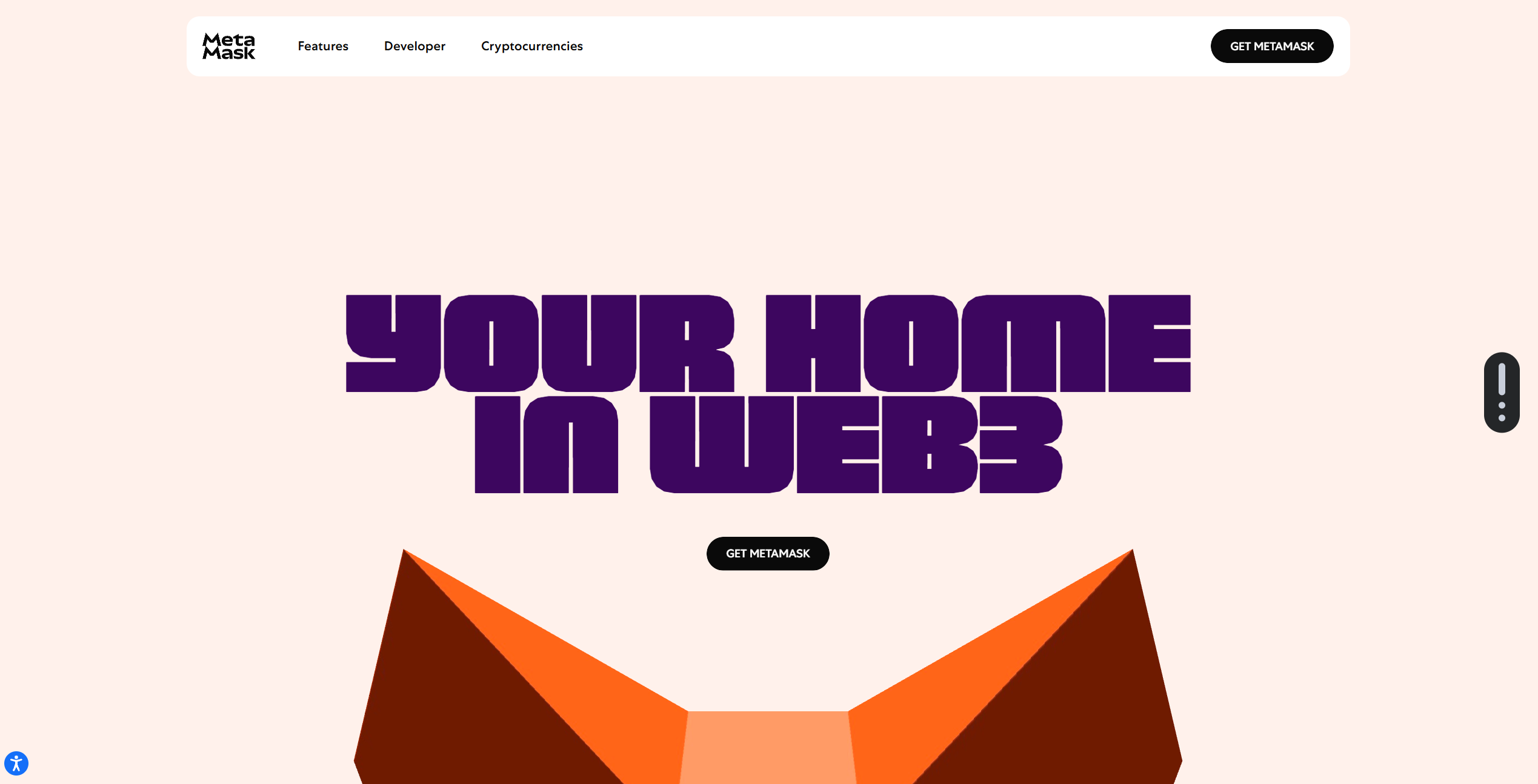 Metamask Homepage