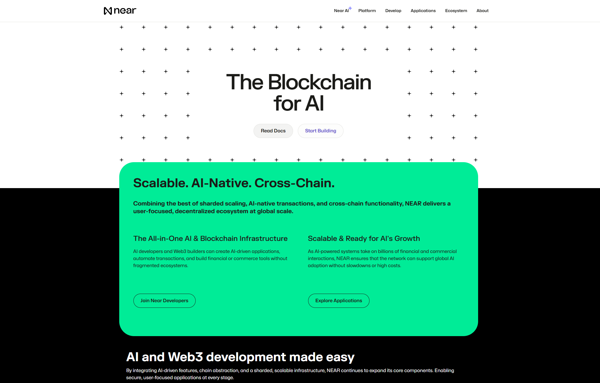 Near Protocol Homepage