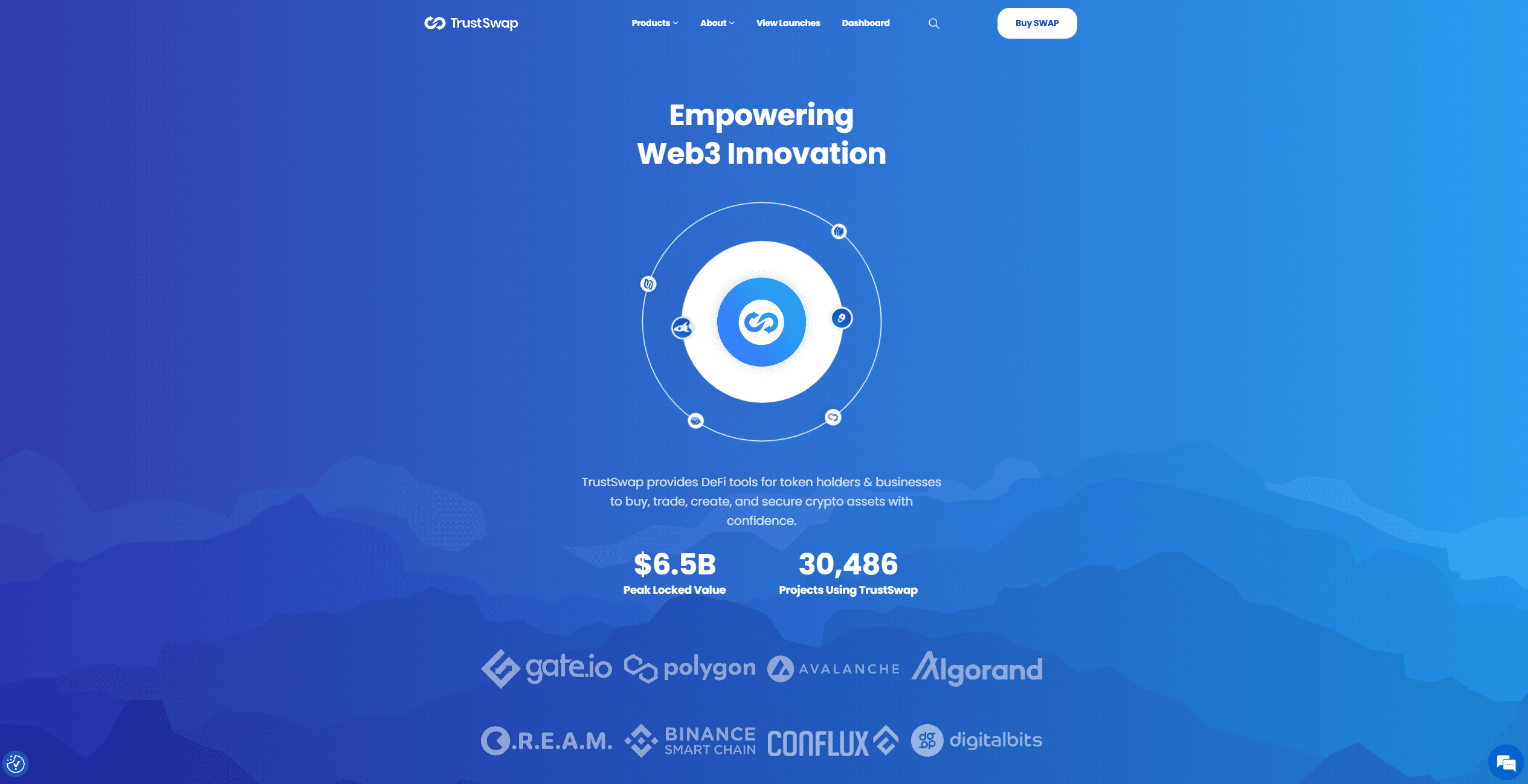 Trustswap-homepage