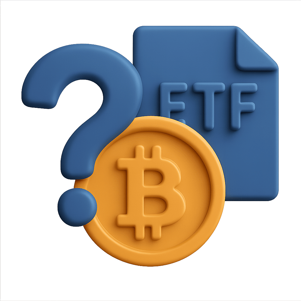 Bitcoin ETF Questionmark