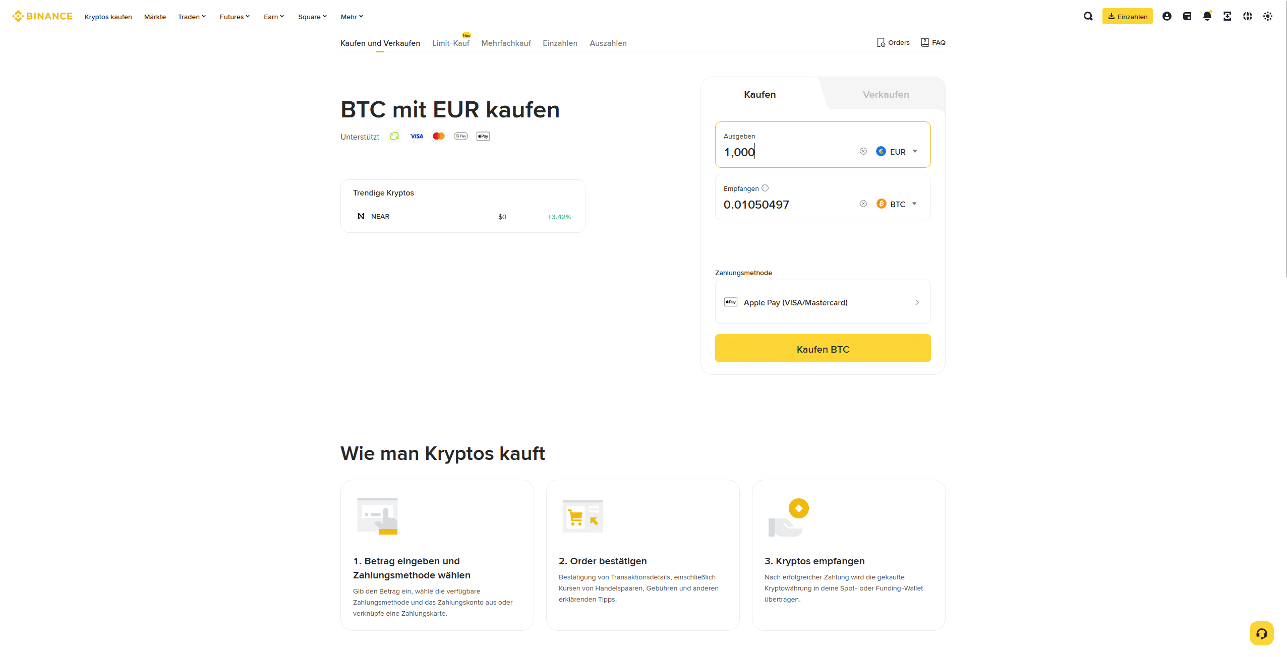 Binance Erfahrungen, Bewertung und Test 2026