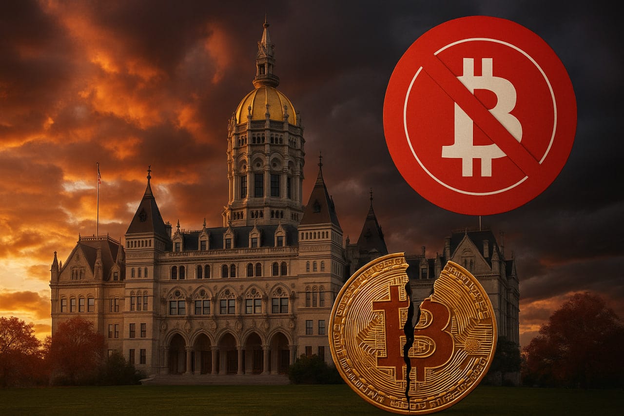 Bitcoin Verbot in Connecticut: Warum der US-Bundesstaat Krypto-Investitionen verbietet