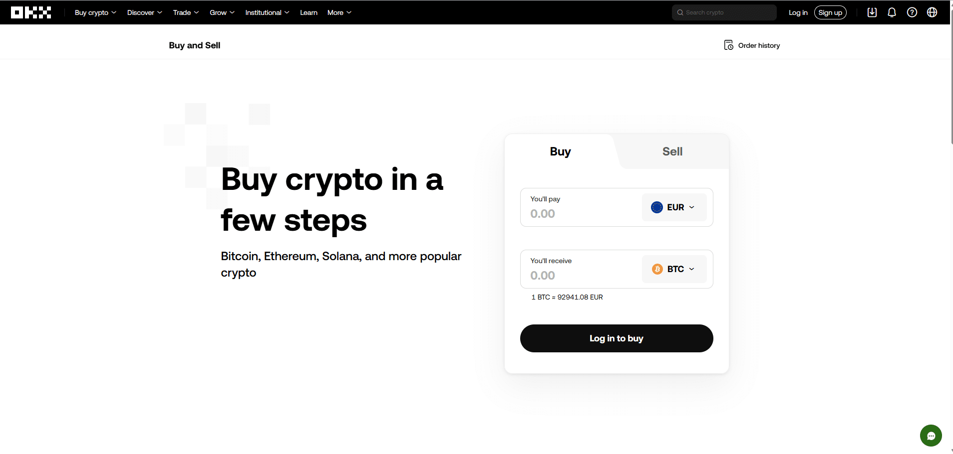 OKX Homepage