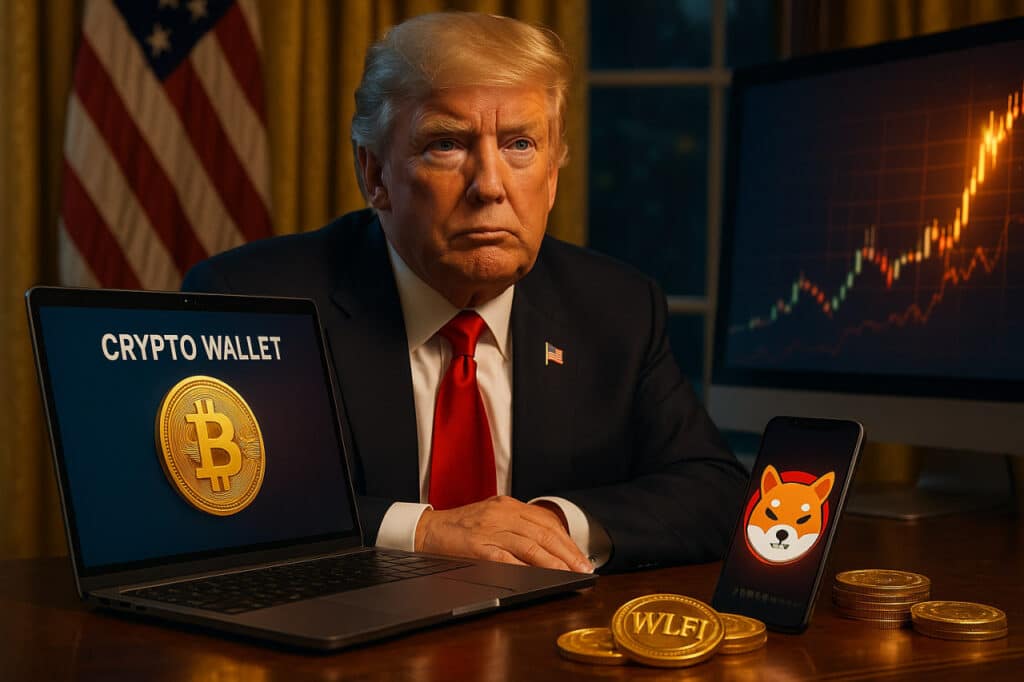 Krypto statt Immobilien: Wie Donald Trump 2024 mit Token abkassierte