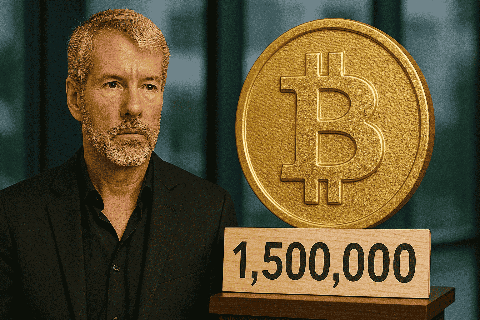 Michael Saylor visiert 1,5 Millionen Bitcoin für MicroStrategy an