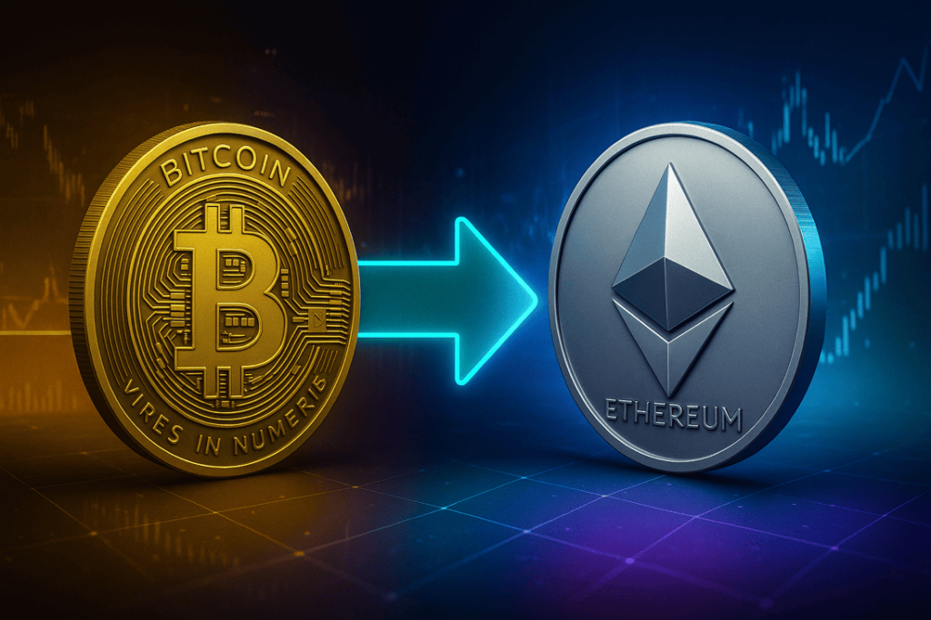 Bitcoin-Großinvestor wechselt nach siebenjähriger Haltedauer zu Ethereum