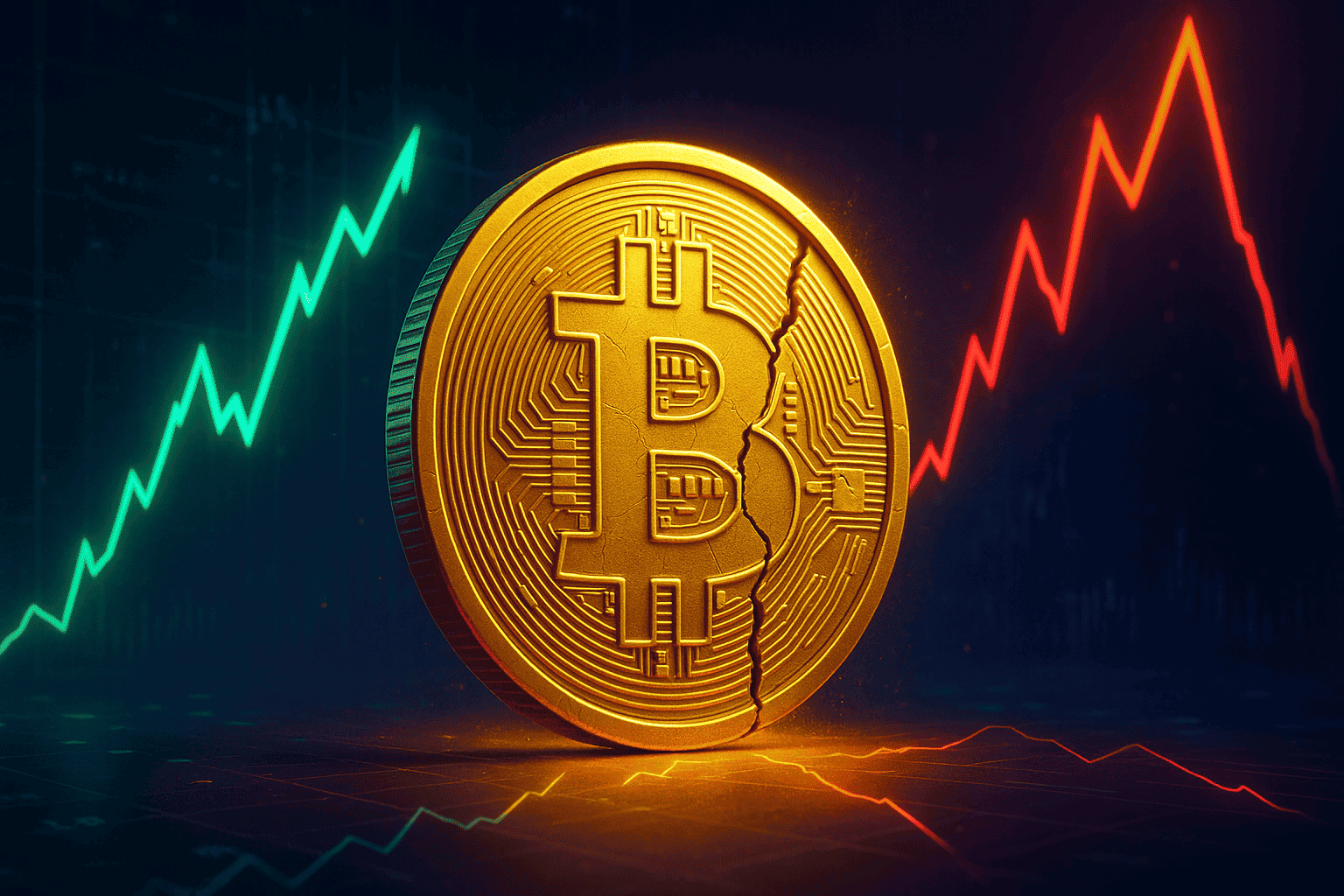 Bitcoin nach Rekordhoch unter Druck – Experten warnen vor temporärem Höhepunkt
