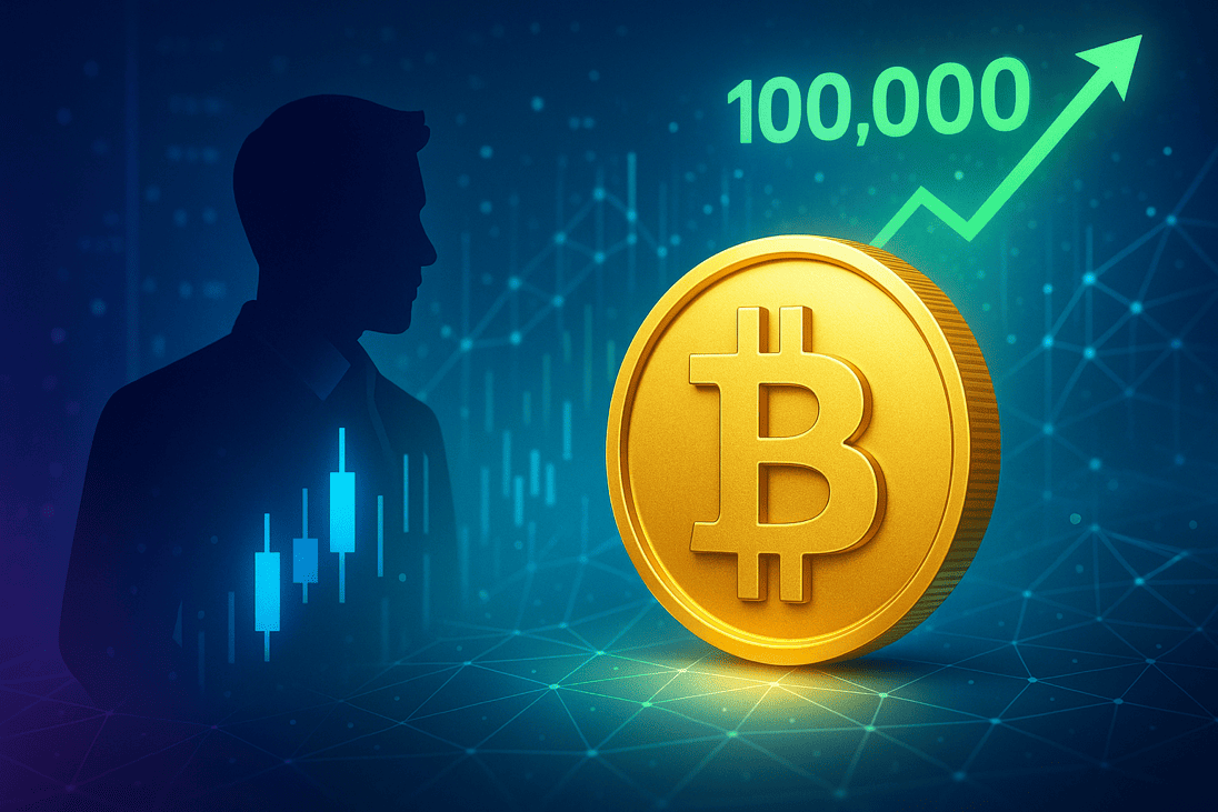 Krypto-Experte: Auch bei Bitcoin-Kurs über 100.000 Dollar noch nicht zu spät