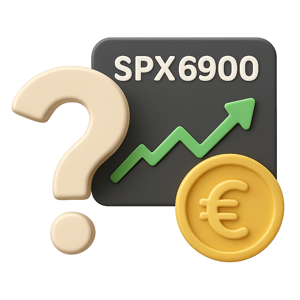 SPX6900 Prognose 3d Icon Kann auf 10 Euro steigen