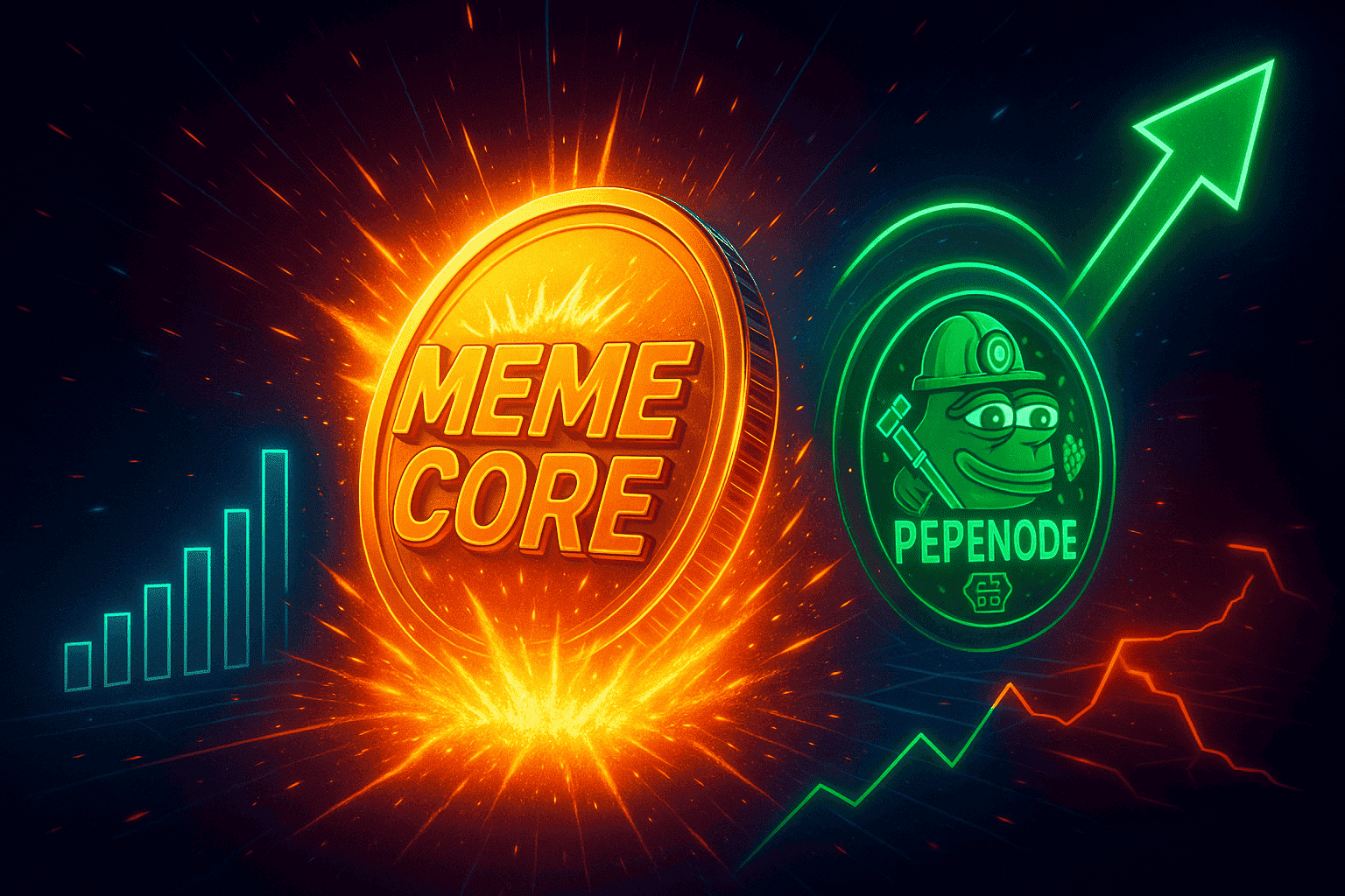 MemeCore-Kurs-explodiert-PepeNode-Mining-Utility-Meme-Coin-folgt-als-n-chstes