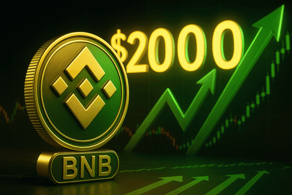 BNB erreicht neue Rekordstände: 2.000-Dollar-Marke in Reichweite?