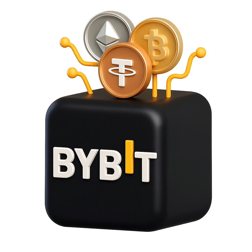 ByBit Kryptowährungen 3d Icon