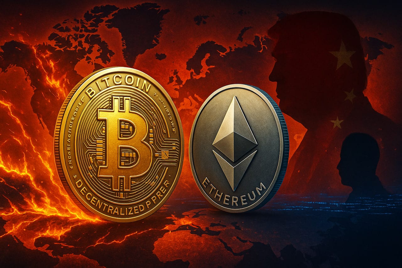 Zwischen Handelsspannungen und Krypto-Hype: Bitcoin setzt sich gegen Ethereum durch