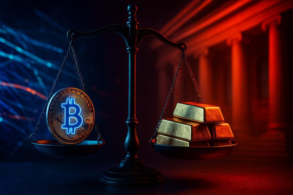 Bitcoin vs. Gold: Welcher Wertspeicher dominiert das 21. Jahrhundert?