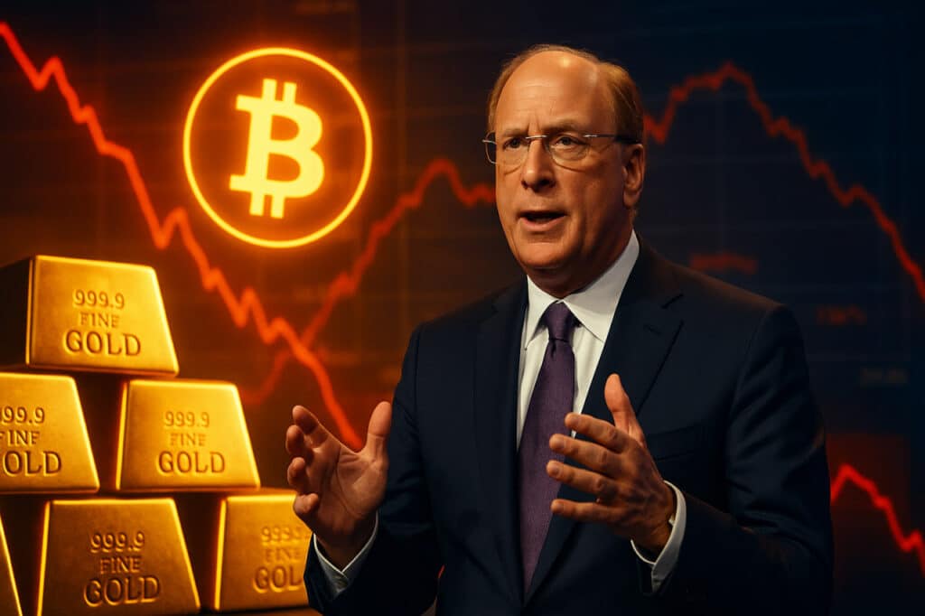 Bitcoin und Gold ist „Asset der Angst“ laut BlackRock CEO Larry Fink