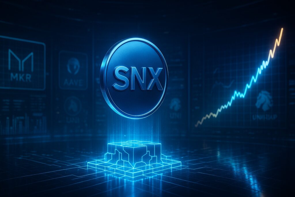 Synthetix steigt 120%: DeFi-Veteran führt Comeback der „Dino Coins“ an