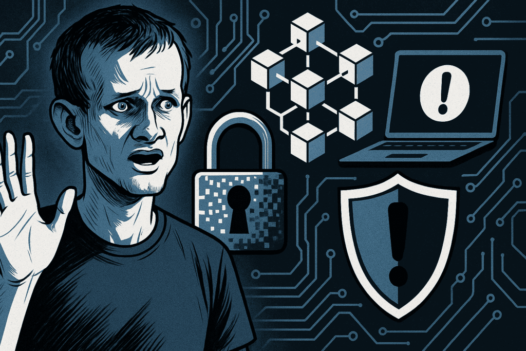 Vitalik Buterin warnt vor Kryptosicherheit außerhalb der Blockchain