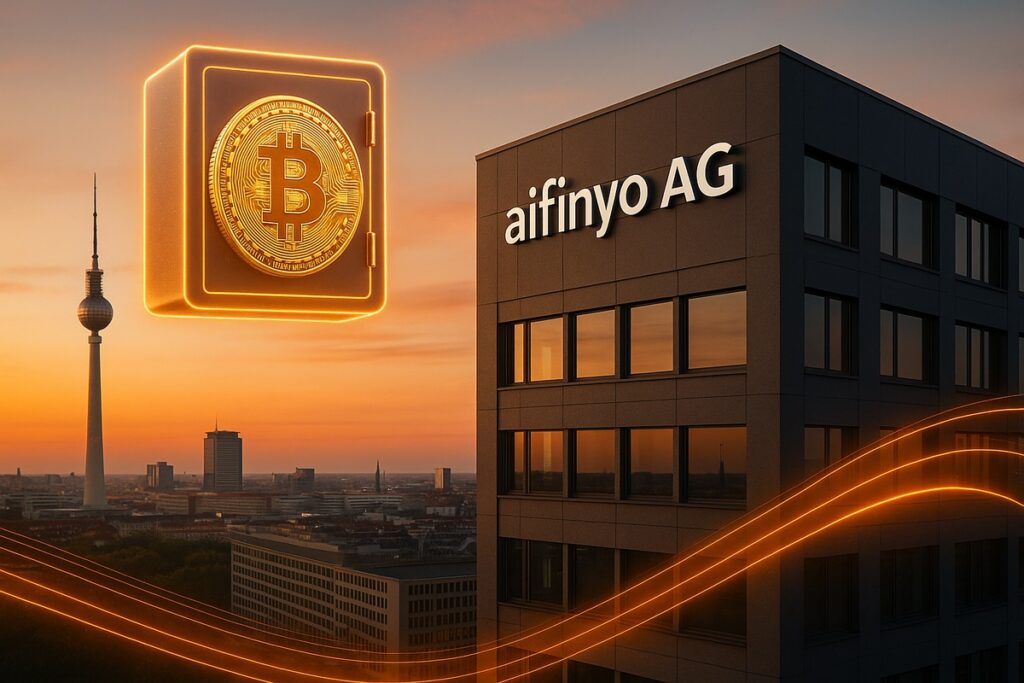 aifinyo AG: Deutschlands erste Bitcoin-Treasury-Company startet mit 10.000-BTC-Plan
