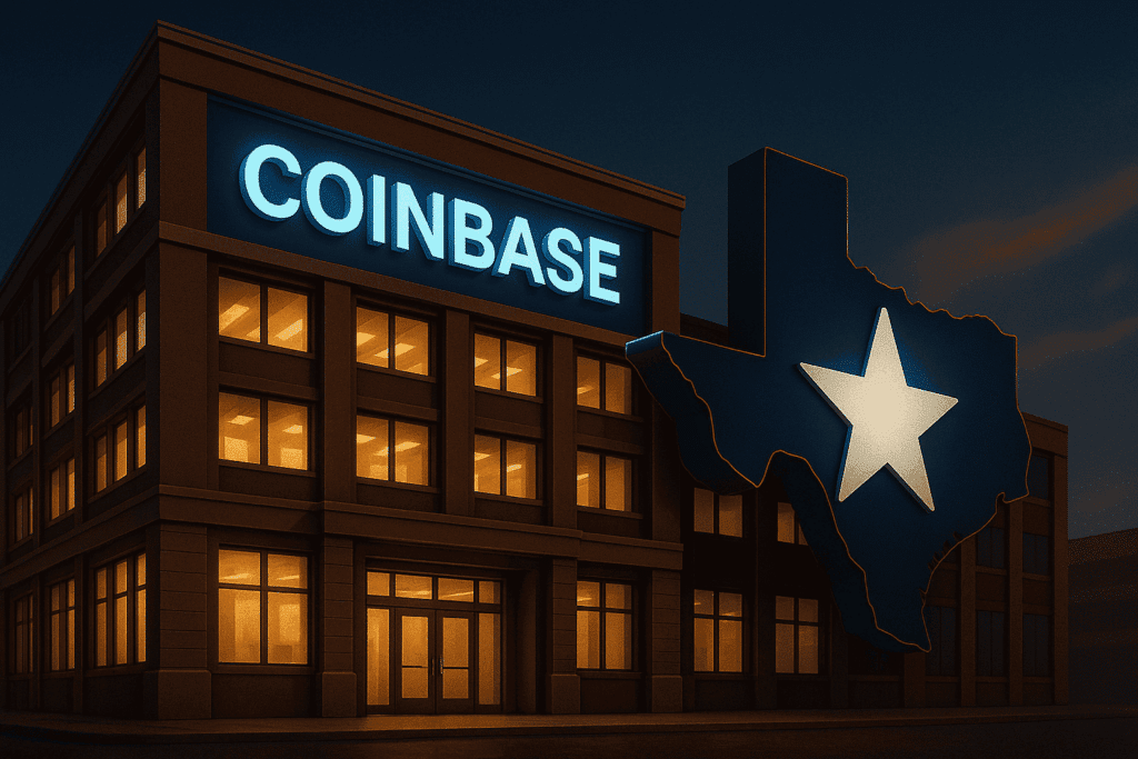 Coinbase verlegt seinen Firmensitz nach Texas – Abkehr von Delaware soll mehr Rechtssicherheit bringen