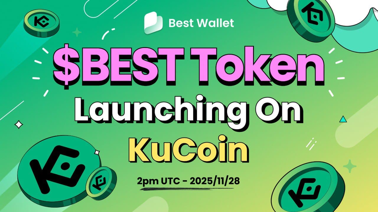 Best-Wallet-BEST-wird-am-28-November-auf-KuCoin-gelistet-Startschuss-f-r-weitere-Tier-1-Listings-