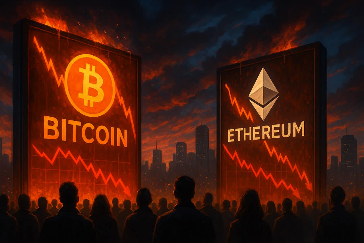 Nach dem Boom der Absturz: Was hinter dem Bitcoin- und Ethereum-Crash steckt