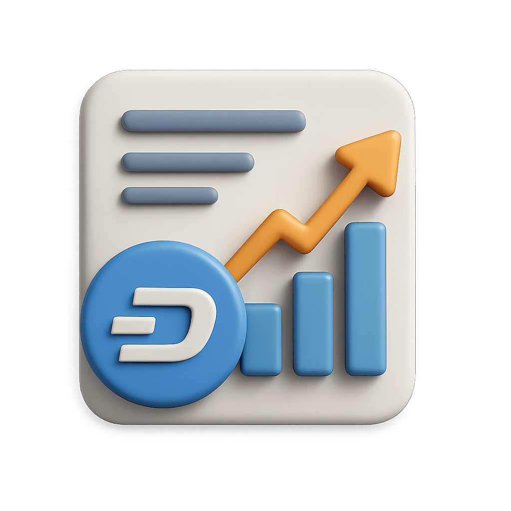 Dash 3d Icon steigen