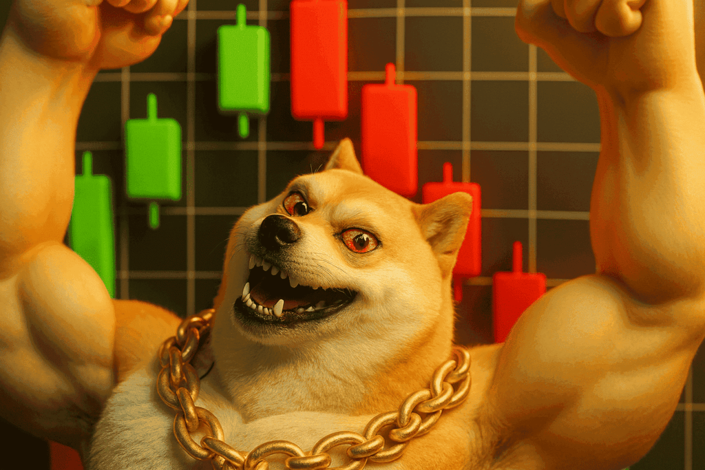 Dogecoin legt 13 % in 7 Tagen zu, während der Maxi-Doge-Presale an Dynamik gewinnt