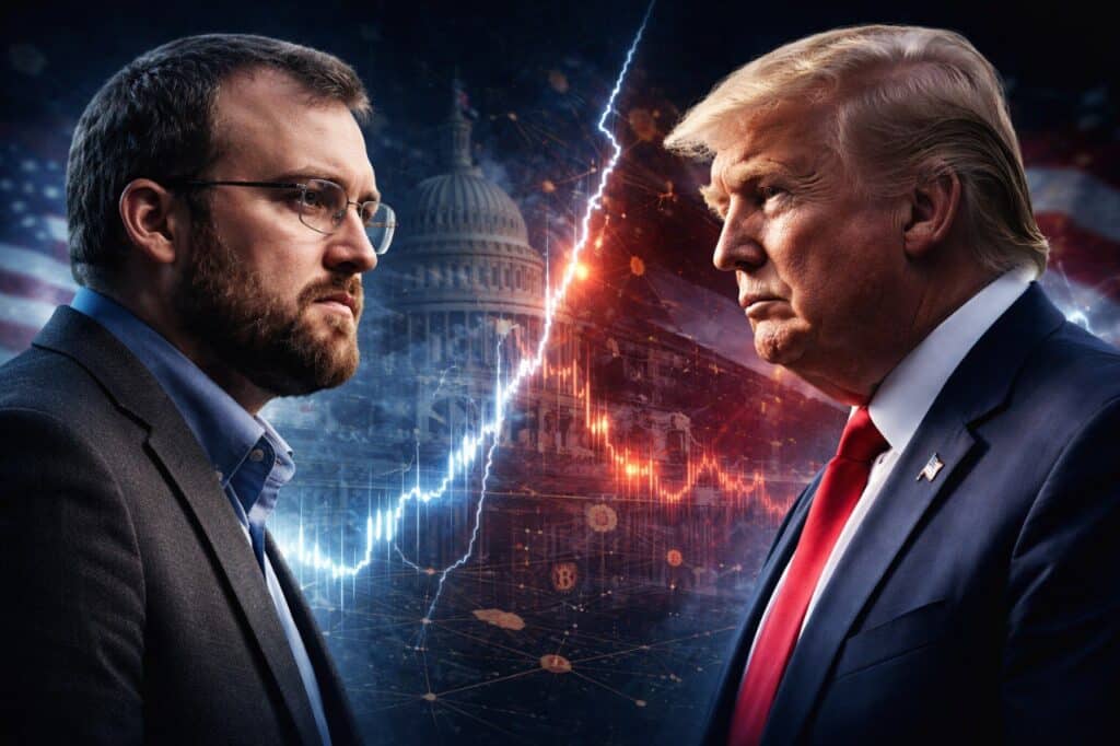 Charles Hoskinson kritisiert die Trump Krypto Politik als strukturelles Risiko