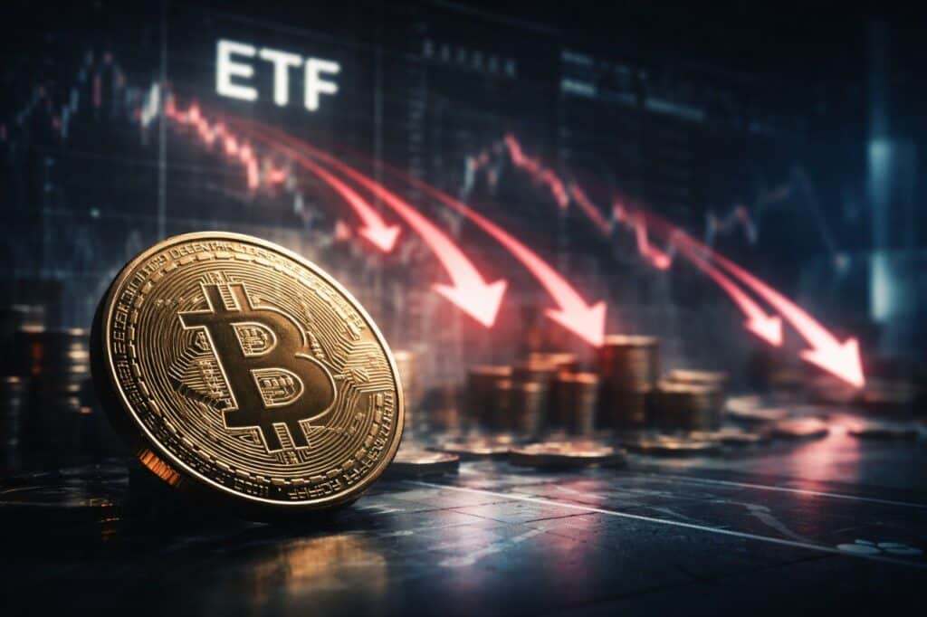 Bitcoin rutscht ab – ETF-Abverkauf verstärkt den Druck
