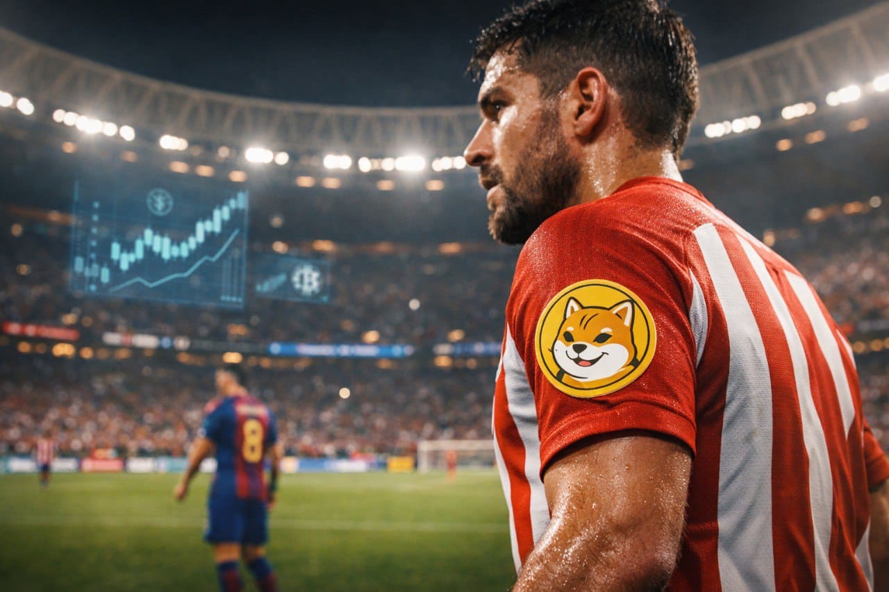 Meme Coins erobern den Fußball: Kraken bringt Krypto-Community auf das Atlético-Trikot