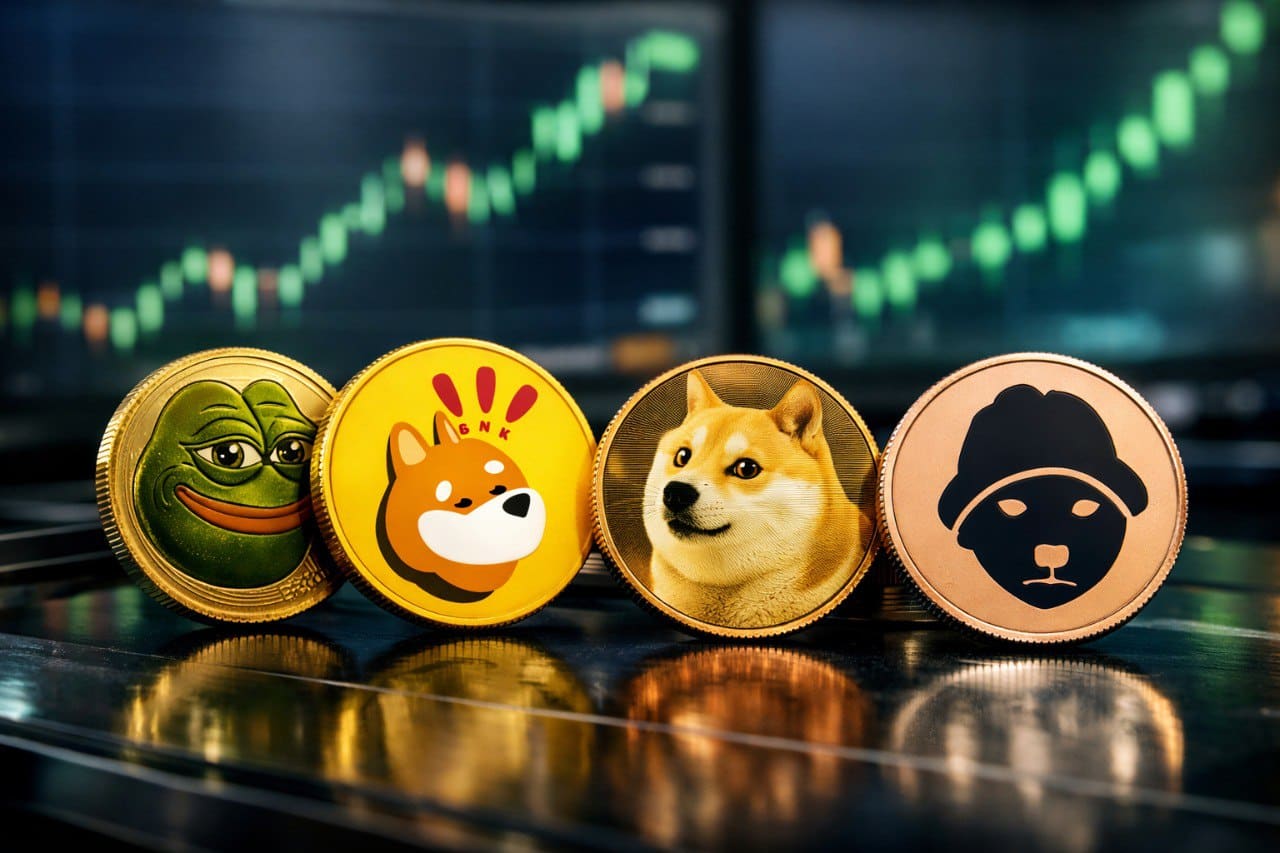 Meme-Coins-im-Aufwind-PEPE-BONK-WIF-und-DOGE-als-Fr-hindikatoren-f-r-Risk-On
