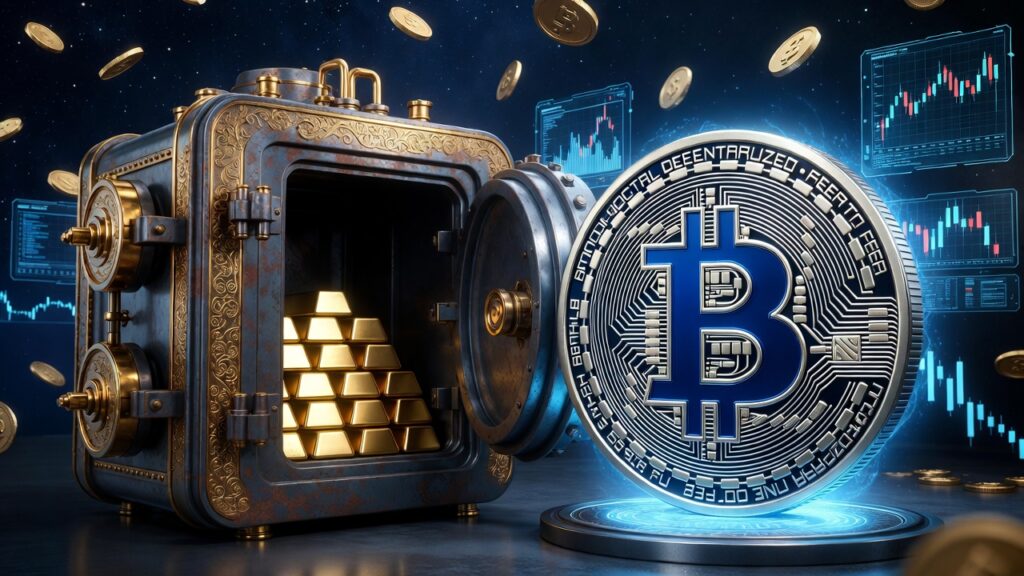 Edelmetalle verlieren an Vertrauen – Bitcoin rückt wieder stärker in den Fokus