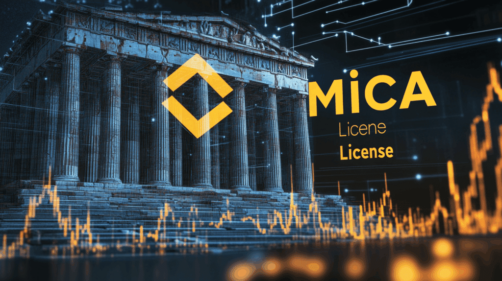 Binance beantragt MiCA-Lizenz in Griechenland – entscheidender Schritt Richtung EU-Compliance