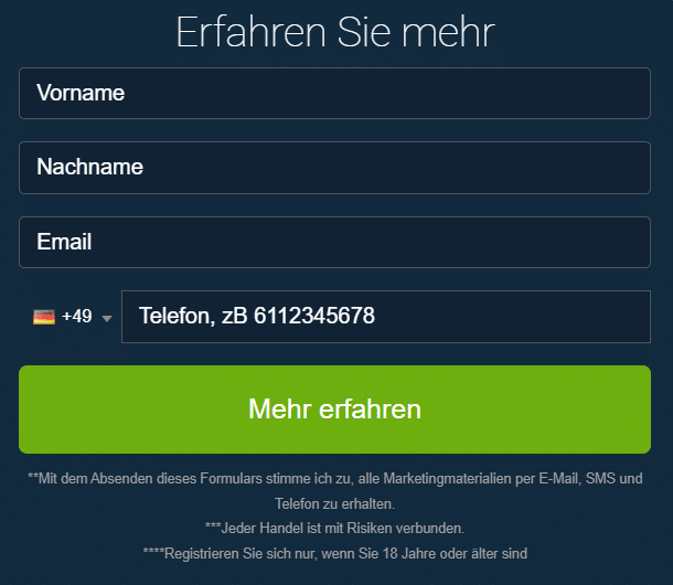 Konto erstellen