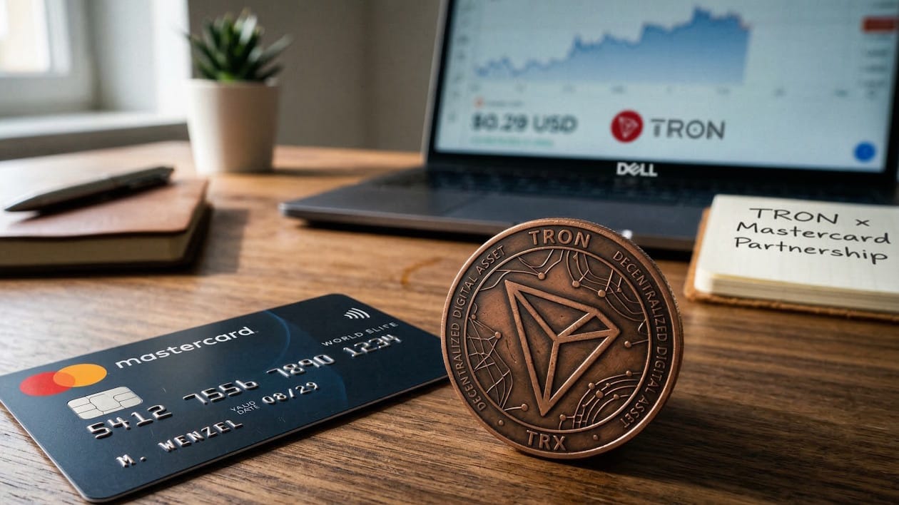 TRON und Mastercard: Warum der TRX Kurs trotz Partnerschaft stagniert