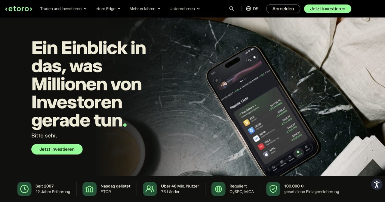 krypto anbieter Etoro