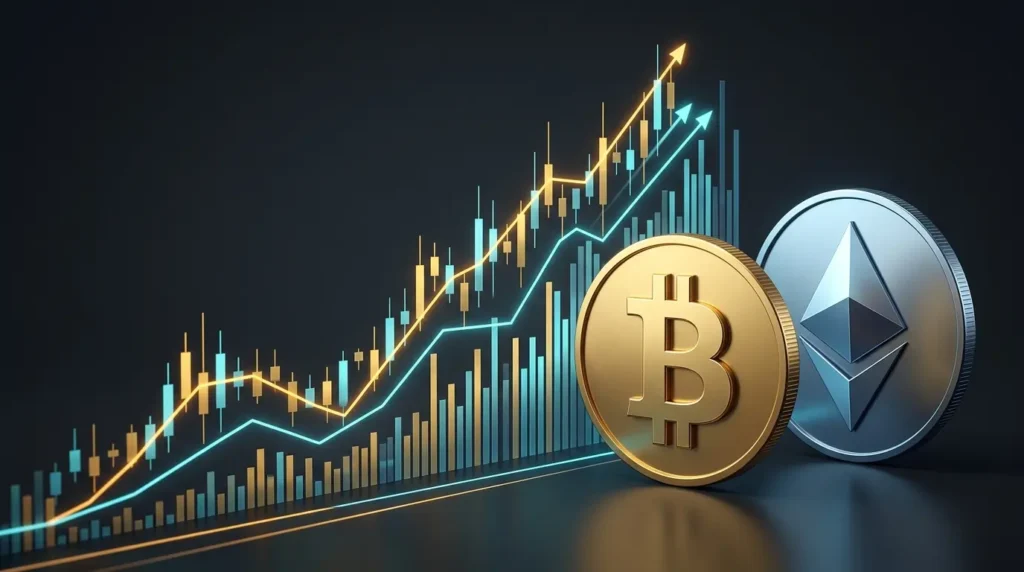 ETF-Handel zieht kräftig an: Bitcoin und Ether mit Rekordwoche