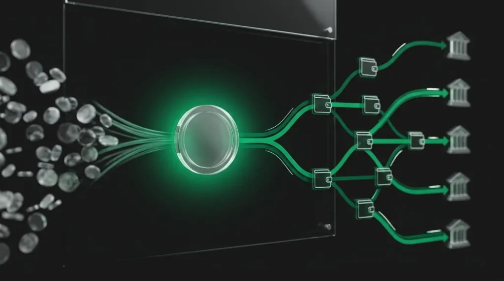 Stablecoins werden zur Transitstation bei Krypto-Betrug